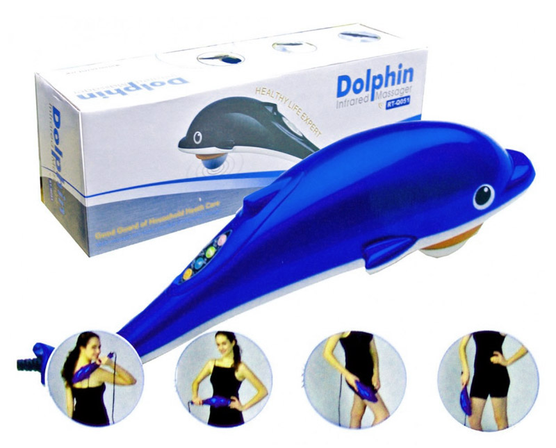 Dolphin Full Body Relex Spine Pine Relief Massager - Neck Massage - Health Care Blood Circular Massager Machine