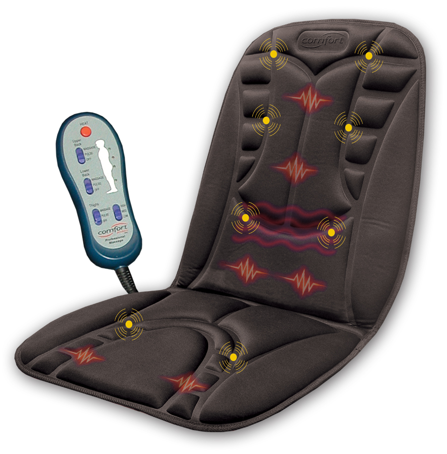  Pain Relief Vibrate Massage Car Seat 