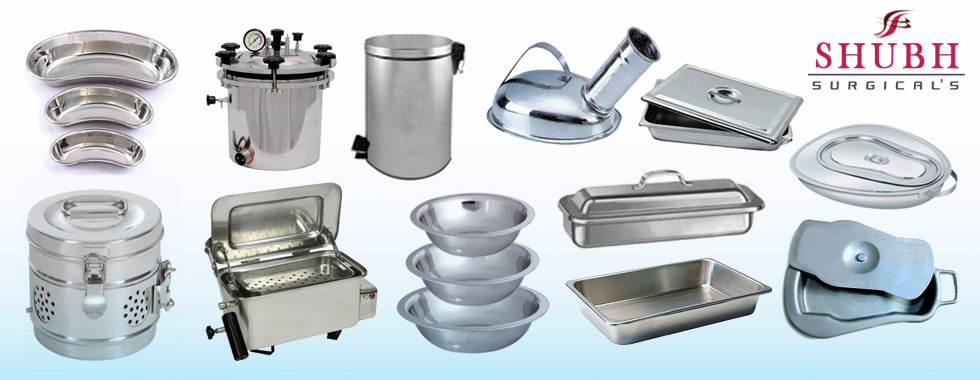 Hospital Stainless Steel Hollowares