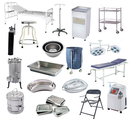 Shubh Surgical Supplier of Health Care Hospital Furniture Equipment Hospital Hollowares Steel products