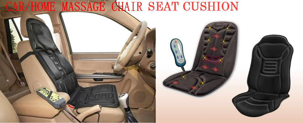 Vibrate Car Massage Cushion Leather Seat