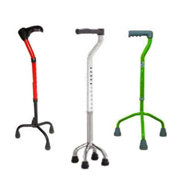  Metal Tripoid Hand Walker Folding  Light-Weight Color Stick 